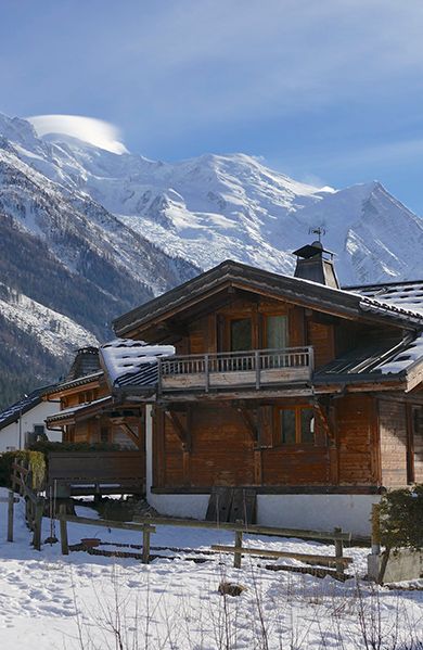chalet en location les praz de chamonix mont-blanc