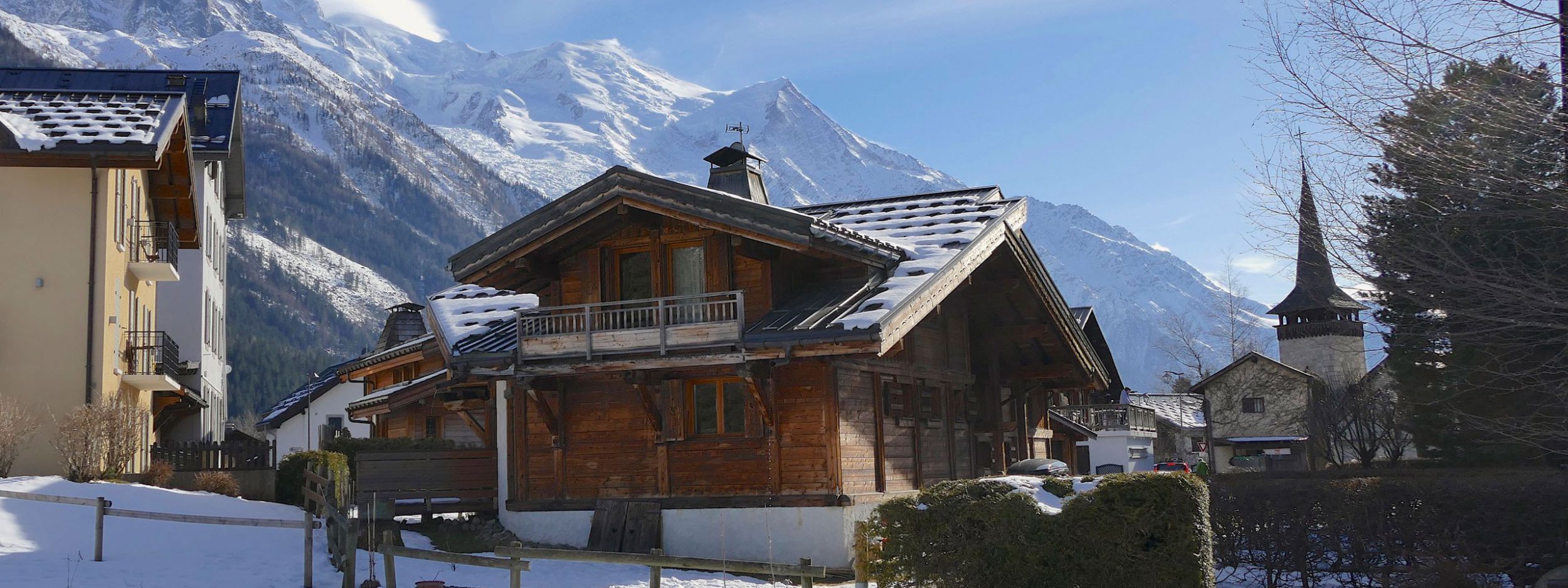 chalet location chamonix